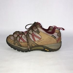 Merrell Siren GoreTex Hiking Shoes Stone US 7.5